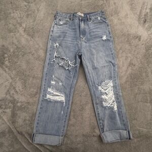 Blank Paige Distressed Jeans Women's Size M‎ (W30in x L28in) High Rise